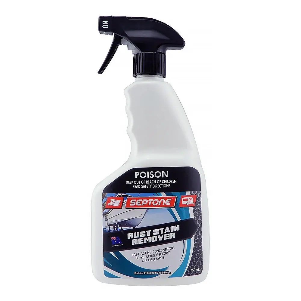 Septone Rust Stain Remover 750Ml Trigger Bottle De-Oxidises Removes Stains 1