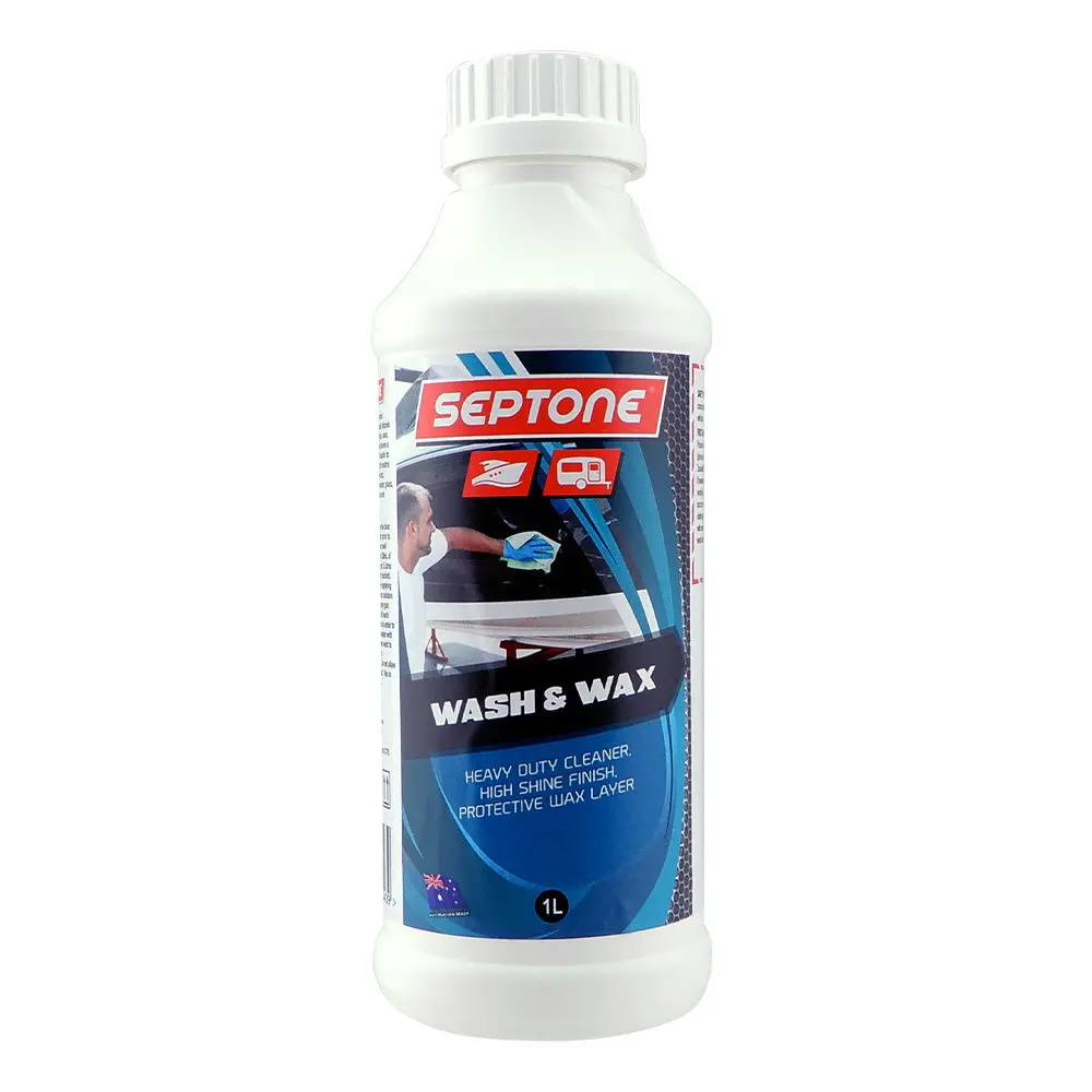 Septone Boatcare Heavy Duty Marine Wash And Wax Cleaner 1L Concentrate 1