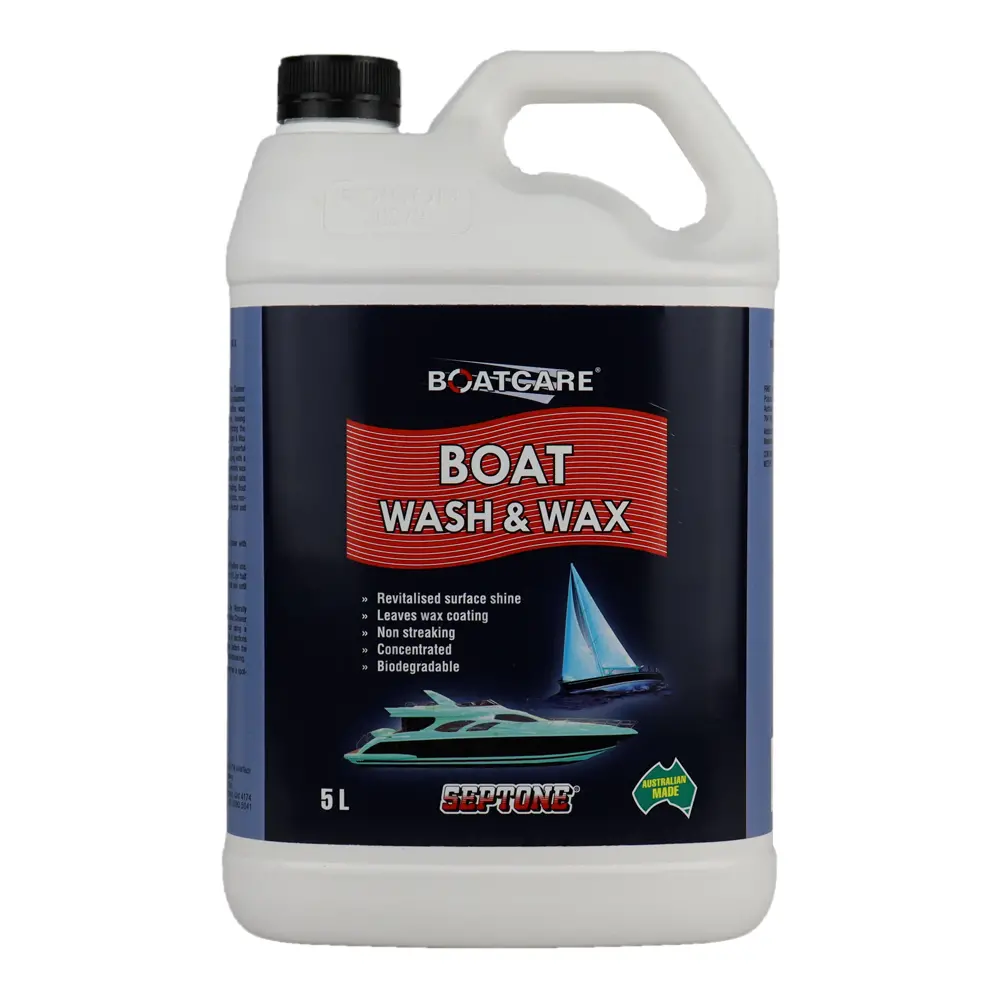 Septone Heavy Duty Boat Wash & Wax 5L Concentrate Biodegradable 1