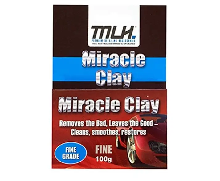 Mlh Miracle Clay Cleaning Block Fine Grade 100G 1