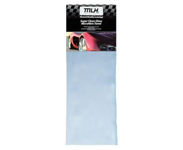 Mlh Super Clean Glass White Microfibre Towel 350Mm X 350Mm 1