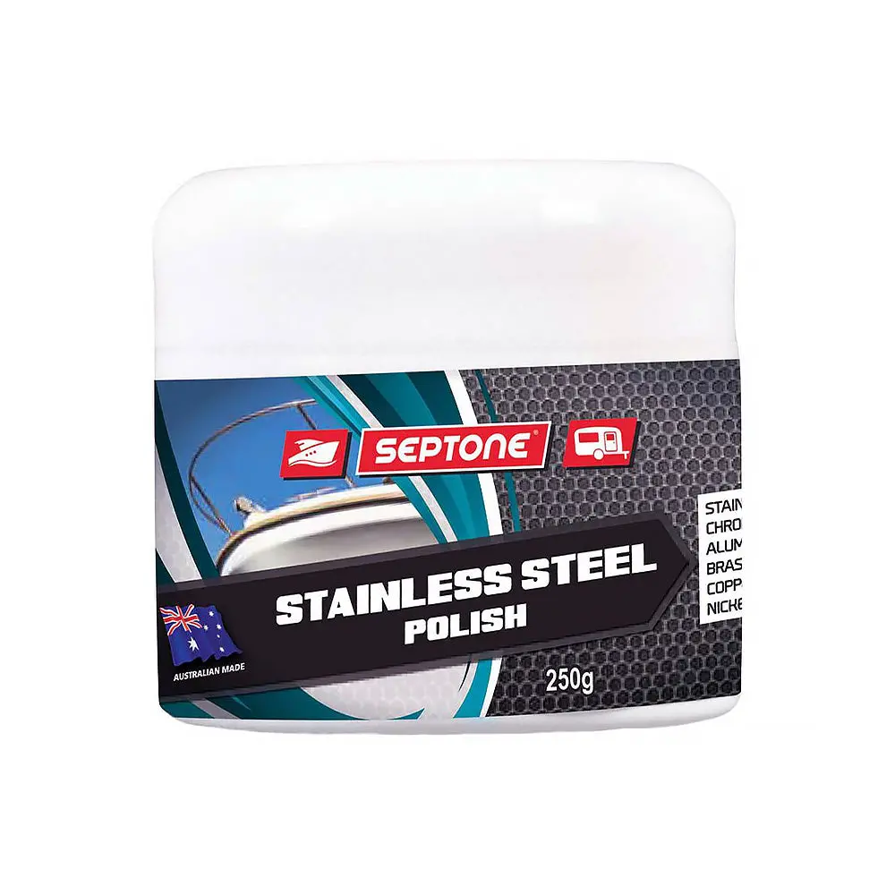 Septone Boatcare Marine Stainless Steel Metal Polish 250G Tub 1