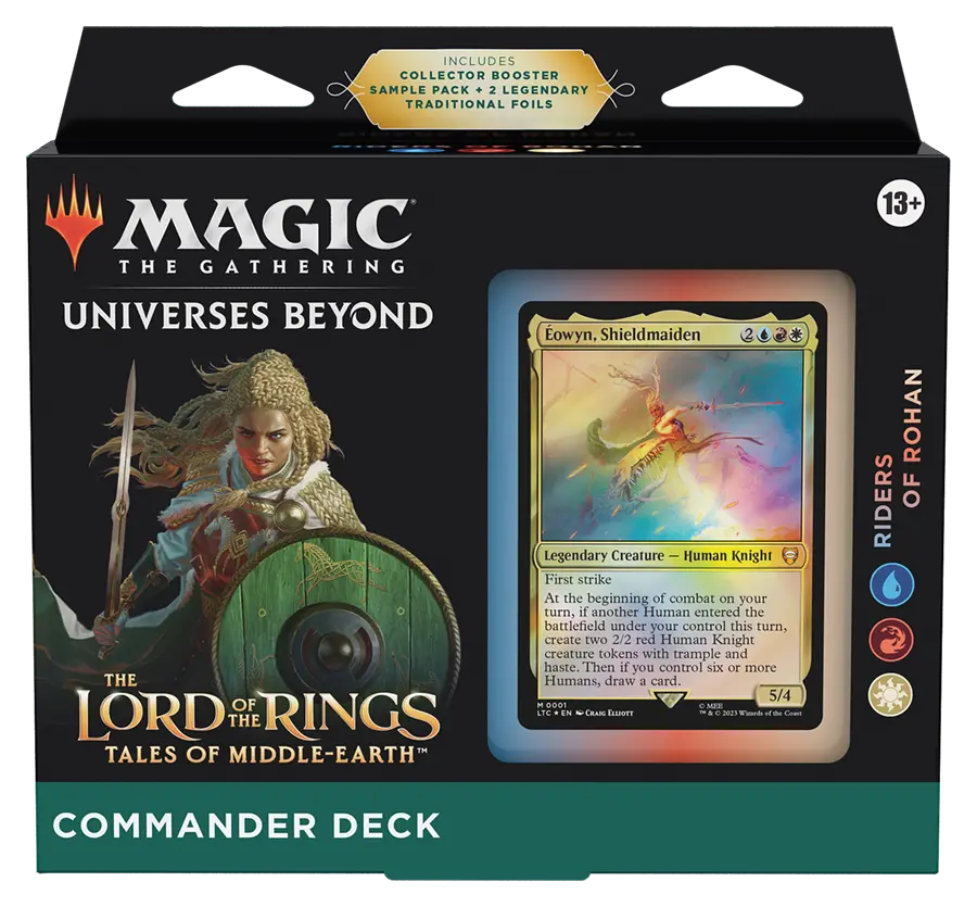 Magic: The Gathering The Lord Of The Rings: Tales Of Middle-Earth Commander Deck - Riders Of Rohan 1
