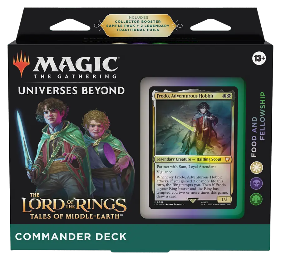 Magic: The Gathering The Lord Of The Rings: Tales Of Middle-Earth Commander Deck - Food & Fellowship 1