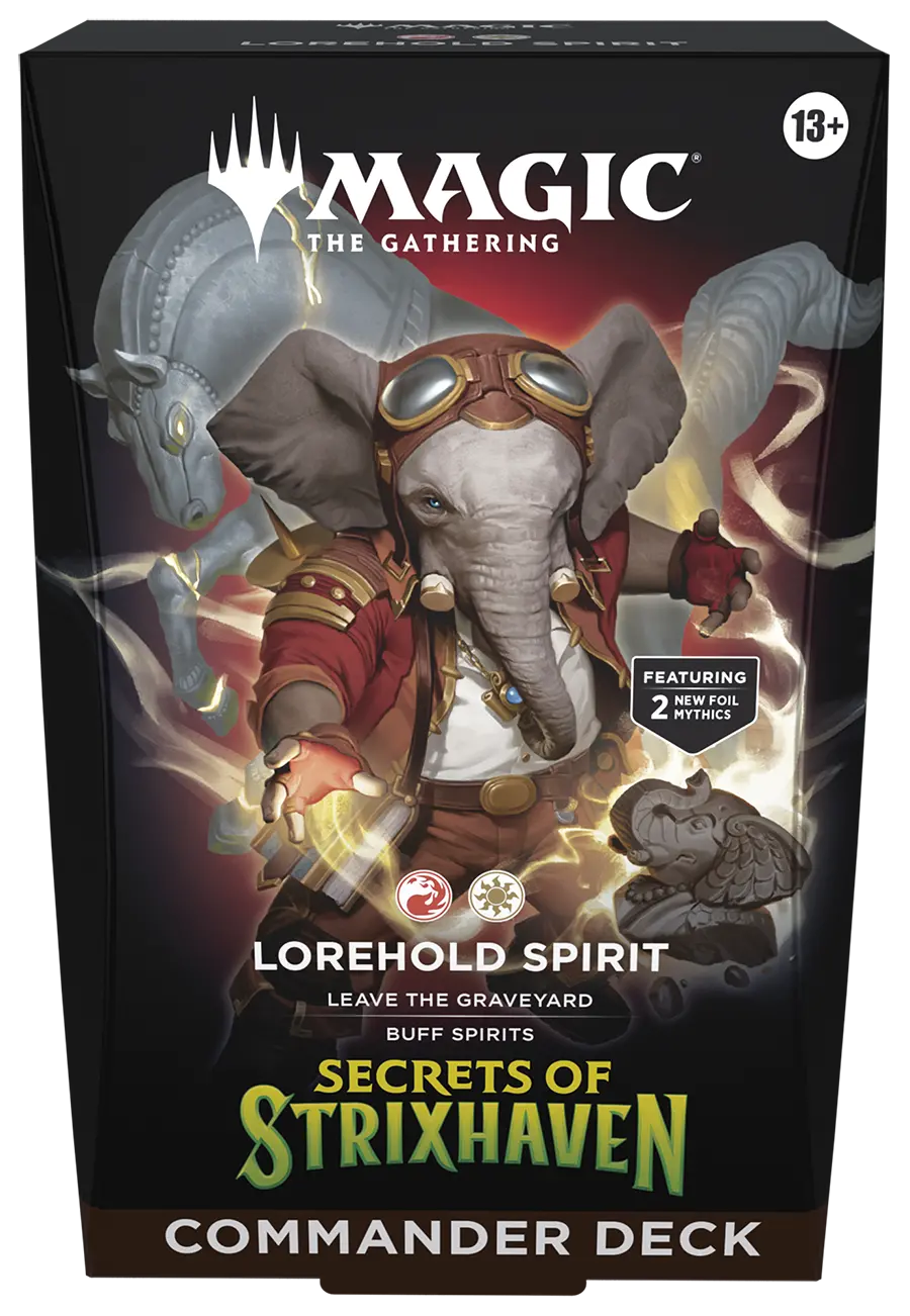 Magic: The Gathering - Secrets Of Strixhaven Lorehold Spirit Commander Deck 1