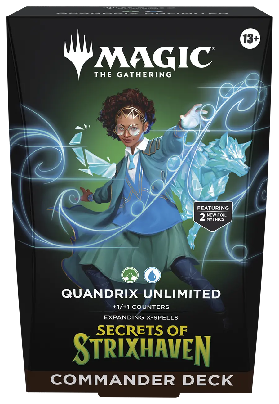 Magic: The Gathering - Secrets Of Strixhaven Quandrix Unlimited Commander Deck 1
