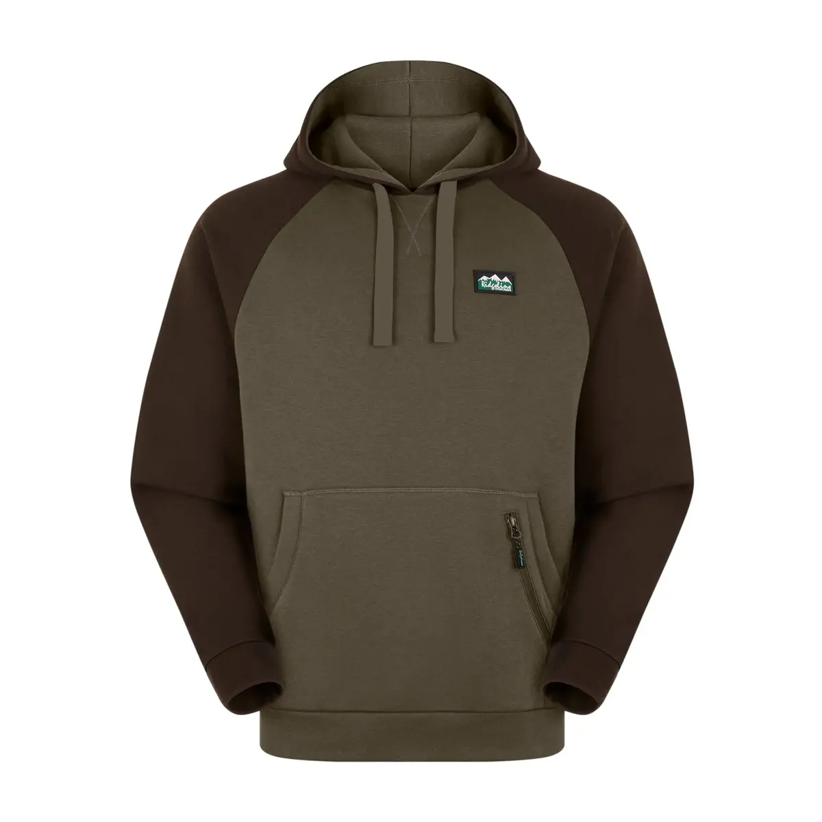 Ridgeline North Island Fleece Hoodie - Light Bark Mix 1