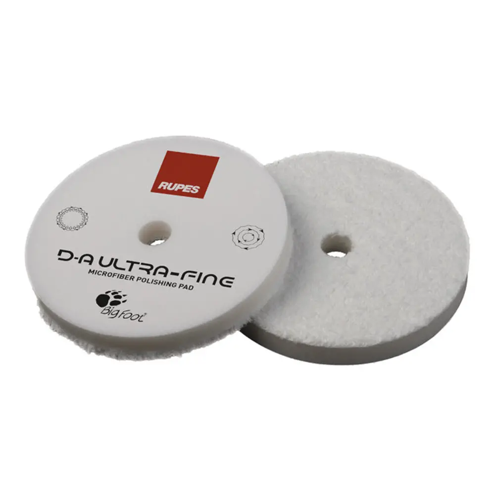 Rupes Bigfoot Da Ultra Fine Microfibre Compound Pad Ultra Fine White 160Mm 1