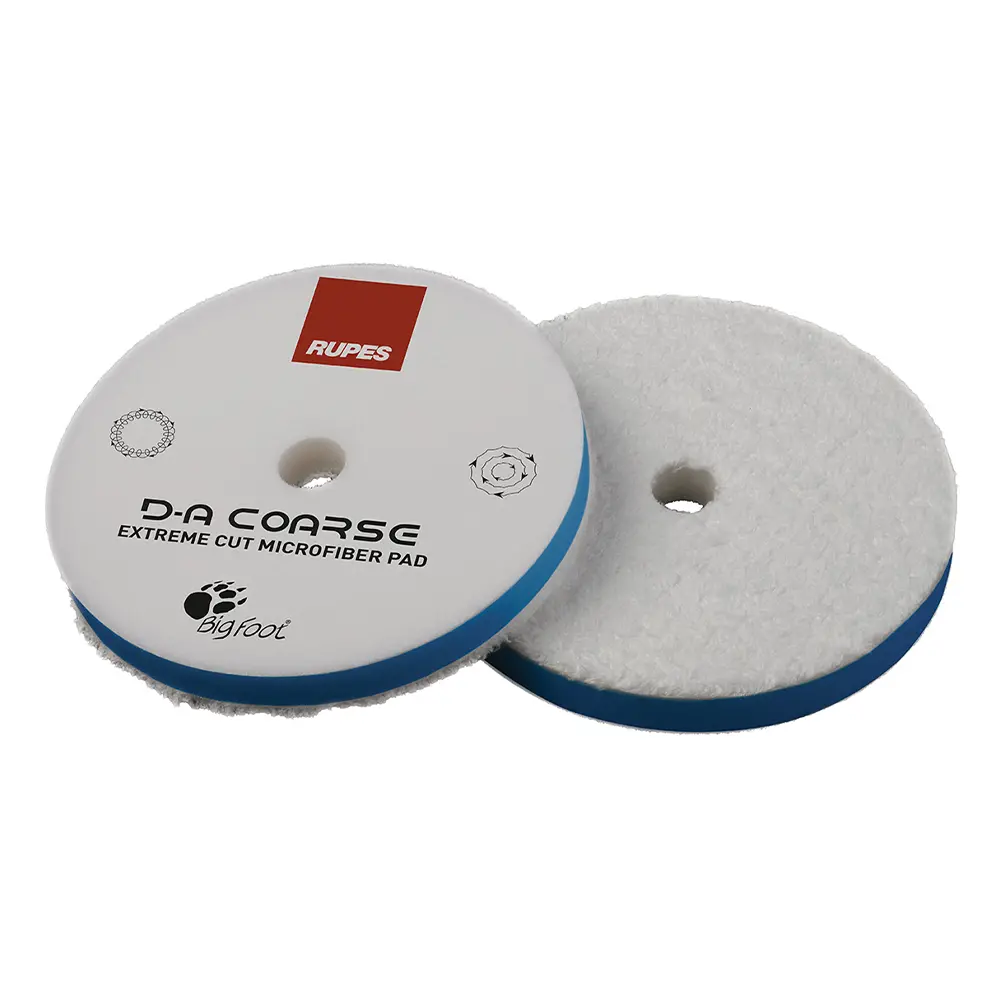 Rupes Bigfoot Da Extreme Cut Microfibre Compound Pad Coarse Blue 85Mm 1
