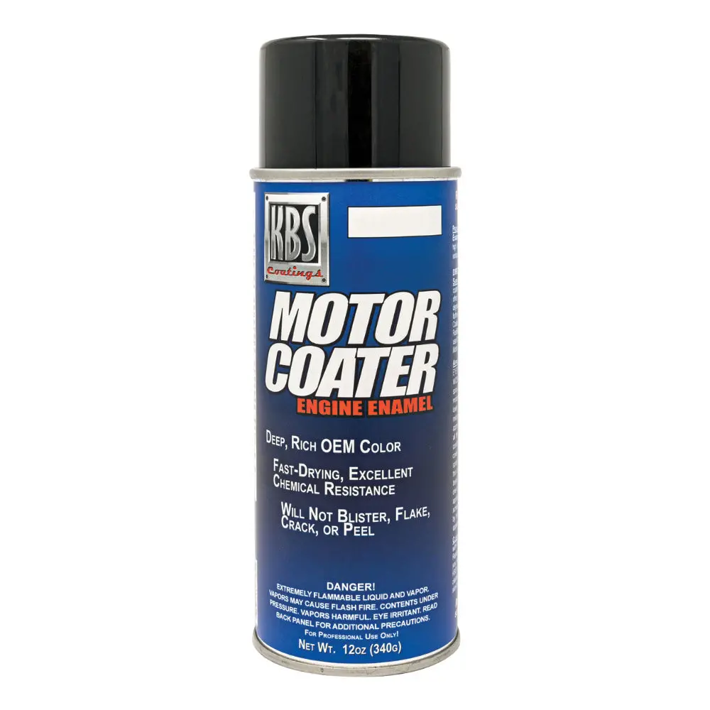 Kbs Motor Coater High Temperature Engine Enamel 400G Aerosol Holden Rocket Red 1