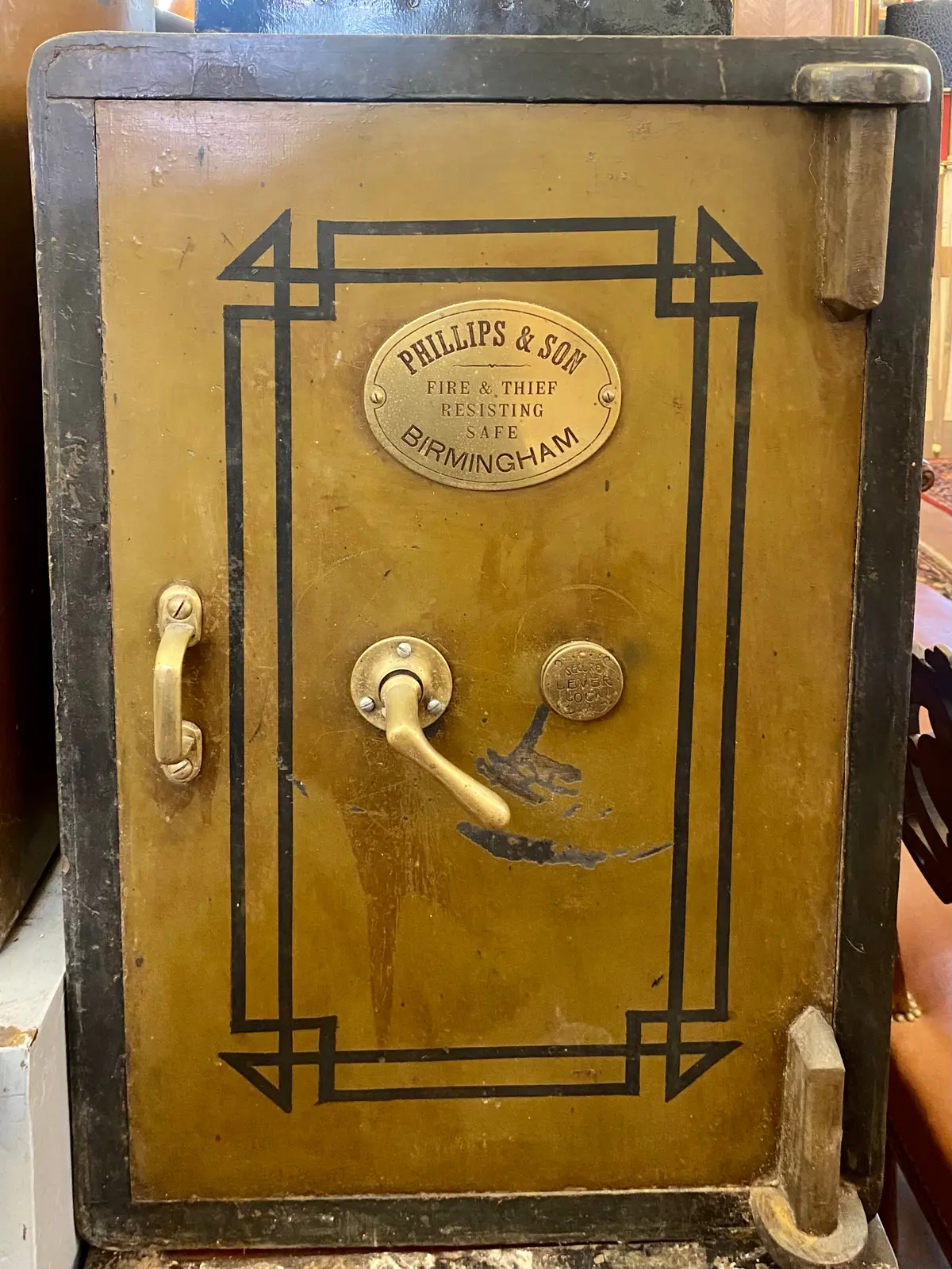 Antique "Phillips And Son Safe" - Sold 1