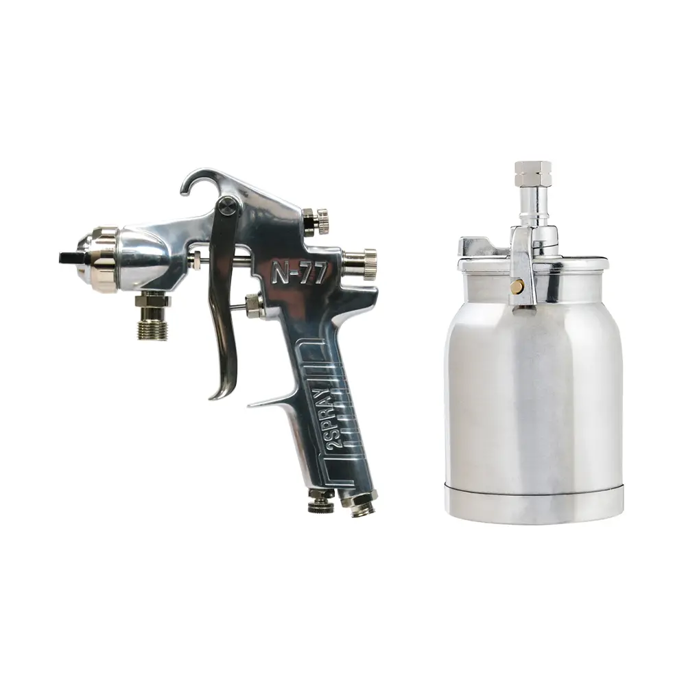 Anest Iwata 2Spray N77 2.5 Mm Suction Spray Gun With 1L Pot Ps.1000 N77.3 1