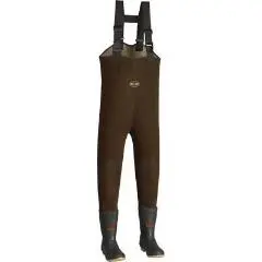 Chest Waders, Neoprene, Bootfoot, Size 9 1