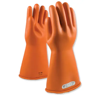 Novax Electrician Rubber Gloves Class 00 Orange 1