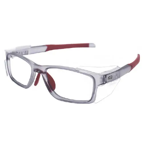 Ozs Warrior 202 Safety Frame Smoke Grey/Red S58 1