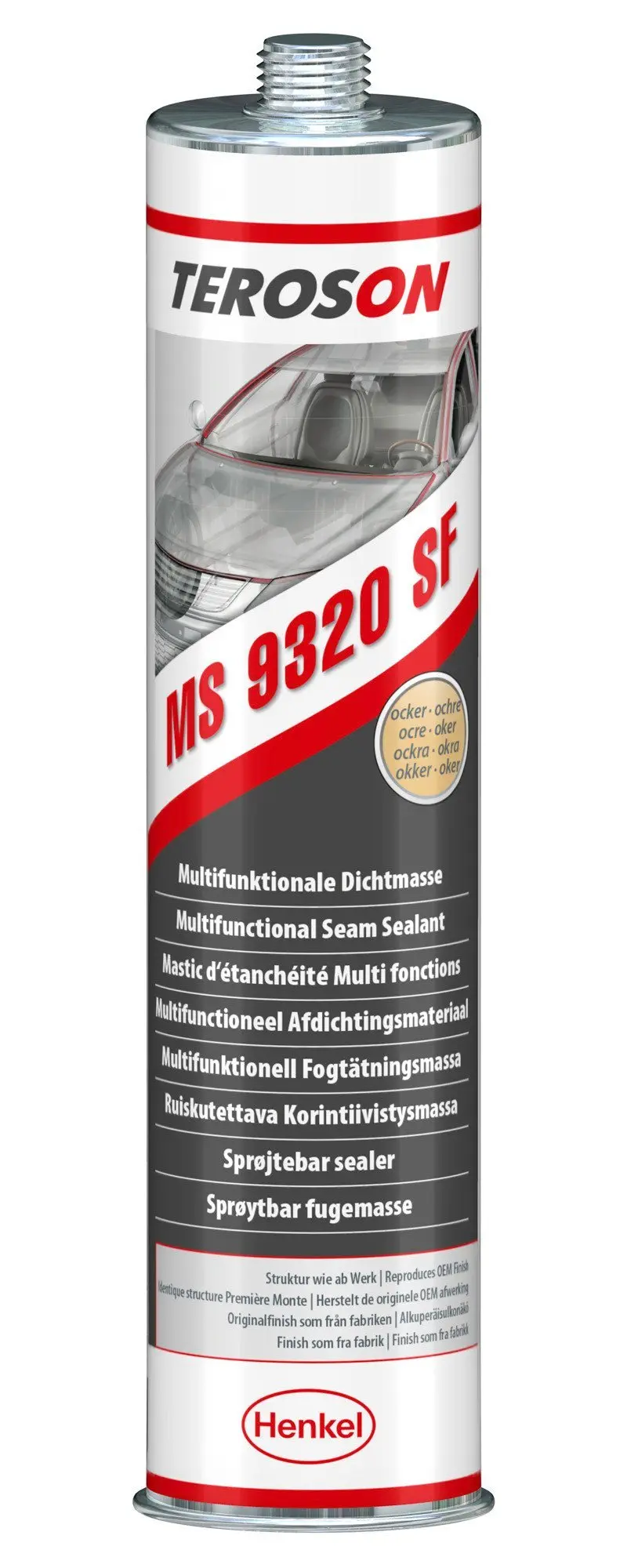 Teroson Ms 9320 Multi-Functional Seam Sealant Adhesive Polymer Ochre 300Ml 1