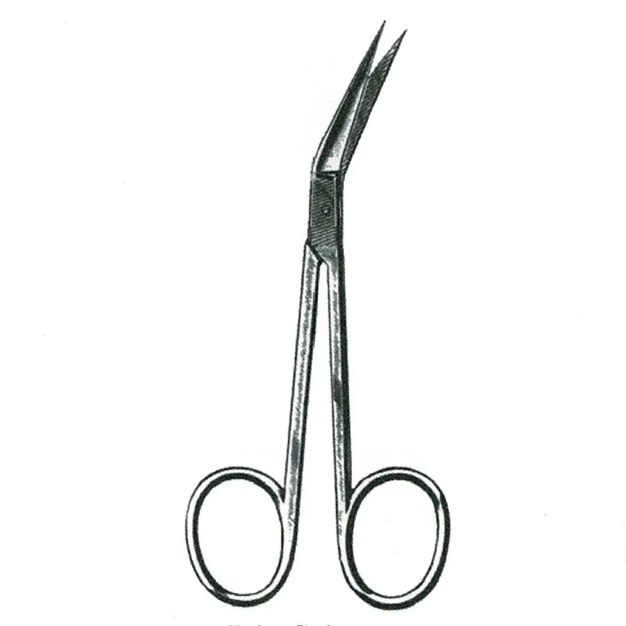 Dissecting Scissors - Fine, Angled, 11.5 Cm 1