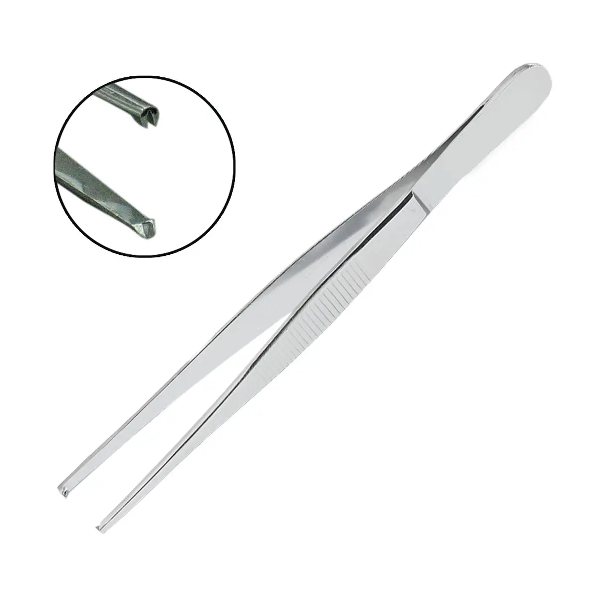 Tissue Forceps, Straight, Various Lengths & Number Of Teeth 1