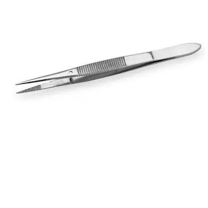 Dissecting Forceps, Straight, Fine Tipped, 14 Cm Length 1