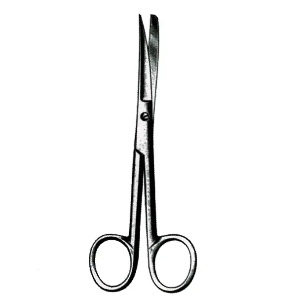 Dissecting Scissors - Curved, Sharp/Blunt, 16.5 Cm 1