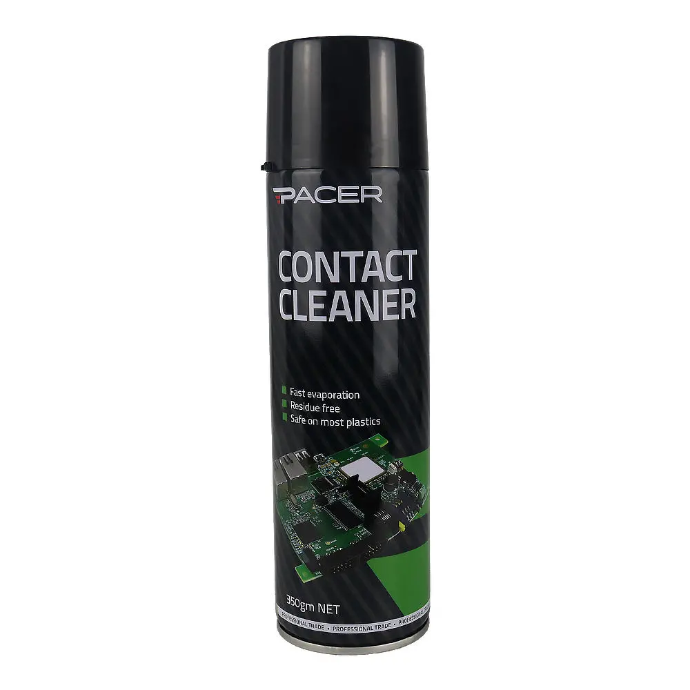 Pacer Contact Cleaner 350Gm Electrical Automotive Cleaner Spray 1