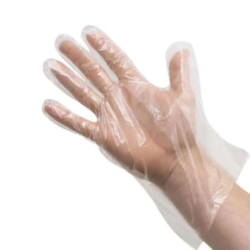Disposable Poly Gloves, Box Of 100 1