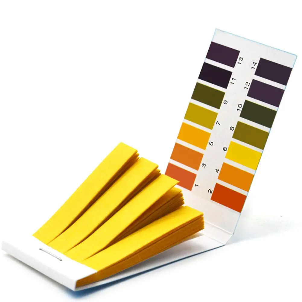 Ph 1-14 Paper Strips, Booklet Of 80 Strips 1