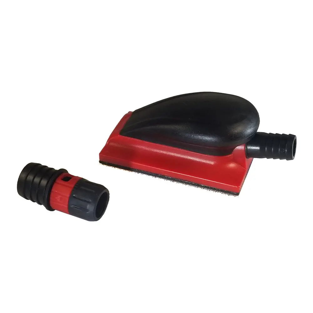 Blackline Hand Sanding Block 125Mm X 70Mm Hook & Loop Vacuum Dust Extraction 1