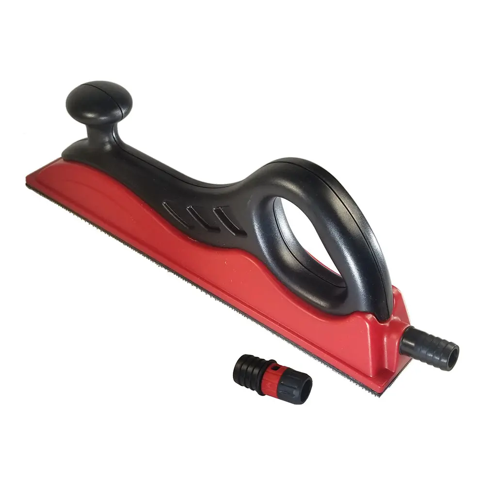 Grp Hand Sanding Block 400Mm X 70Mm Hook & Loop Vacuum Dust Extraction 1