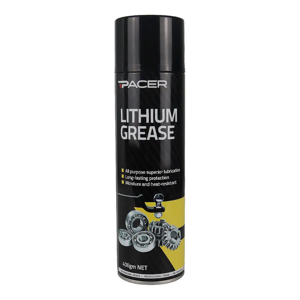 Pacer White Lithium Grease 400Gm High-Performance Lubricant 1
