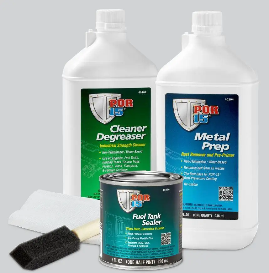Por15 Motorcycle Fuel Tank Repair Kit (Mtr) 1
