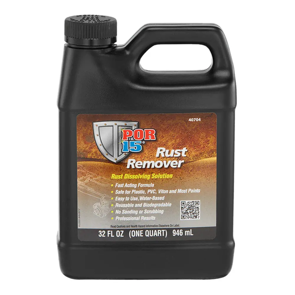 Por15 Rust Remover 946Ml Dissolving Solution Water-Based Inhibitor Paint Safe 1