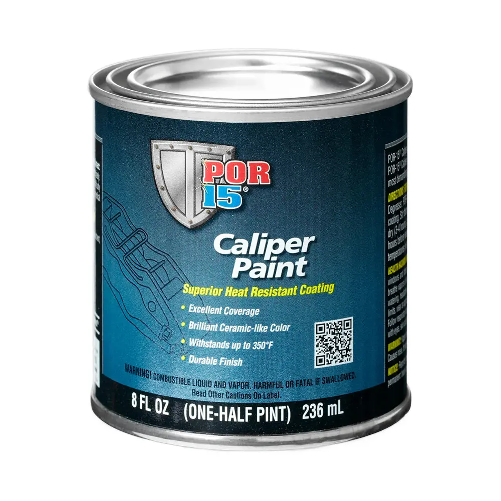 Por15 Brake Caliper Paint 236Ml Blue Clean Prep & Paint Brakes 1