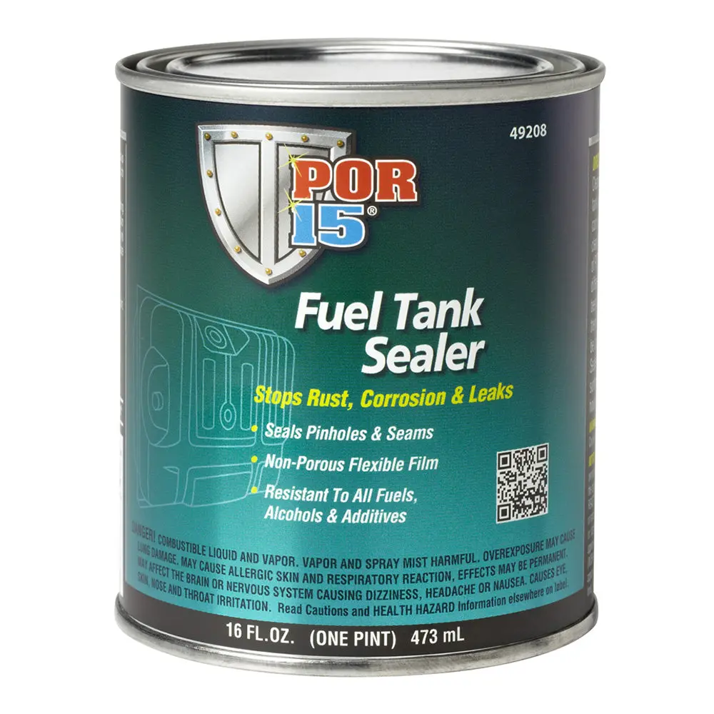 Por15 Fuel Tank Sealer 473Ml For 50L Tank Rust Corrosion Prevention Sealer 1