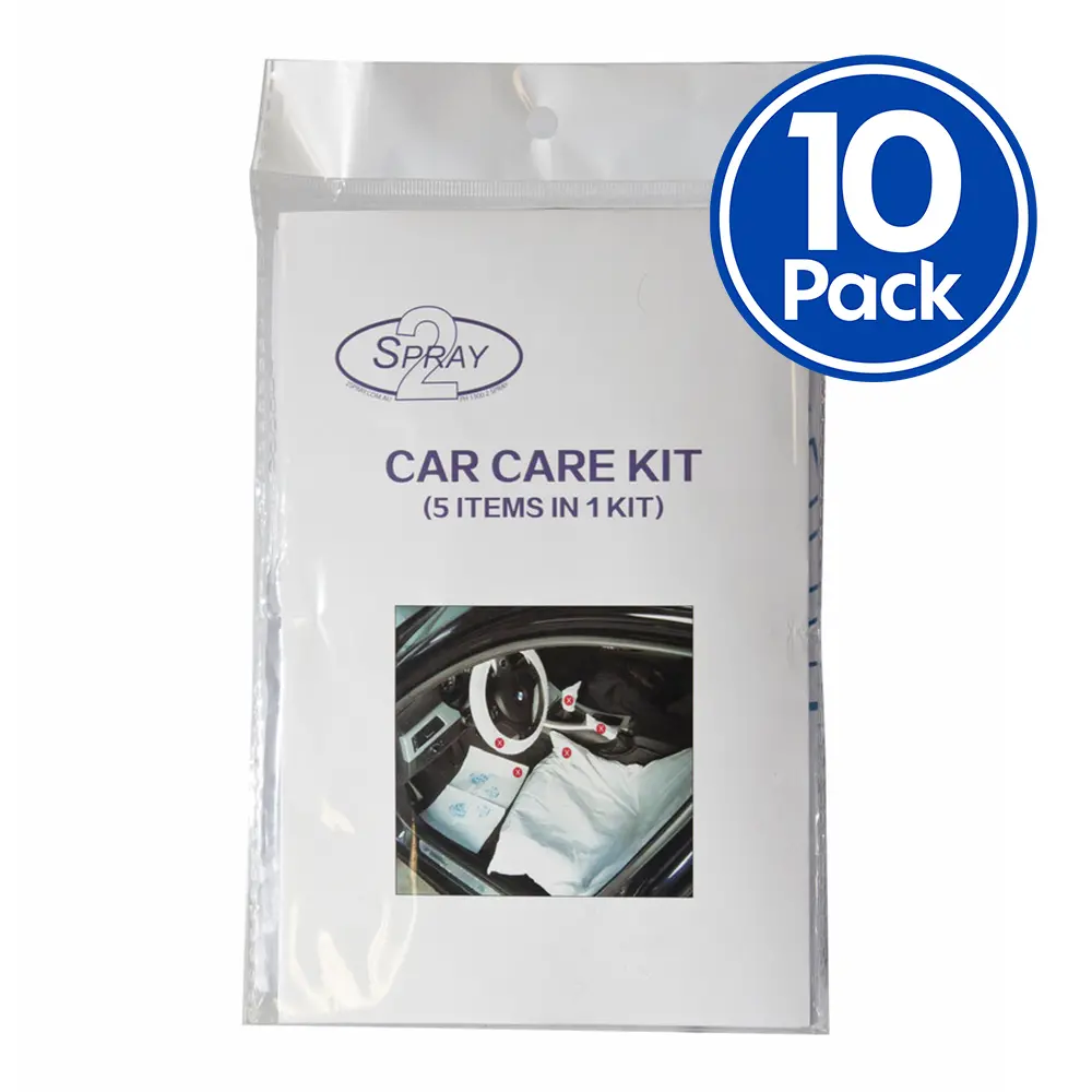 2Spray Car Interior Protection Kit 5 Piece Pack X 10 Pack Bundle Ps.Carekit 1