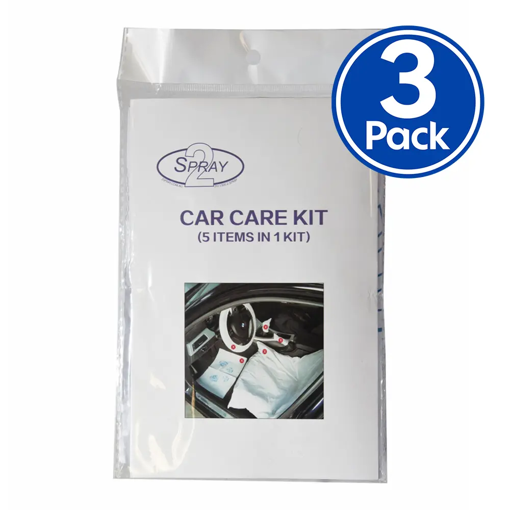 2Spray Car Interior Protection Kit 5 Piece Pack X 3 Pack Bundle Ps.Carekit 1