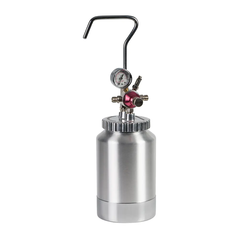2Spray 2 Litre Pressure Pot Pt.2 2 Bar 3/8” Fitting Paint Spray Gun 1