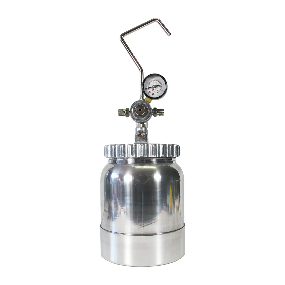 2Spray 2 Litre Squat Style Pressure Pot Pt2s 2 Bar 3/8” Fitting Paint Spray Gun 1