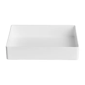 Plastic Tray, White 1