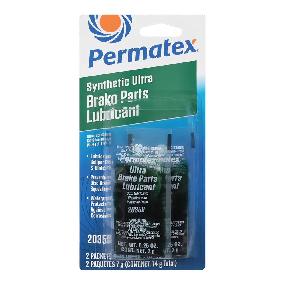 Permatex Synthetic Lubricant Ultra Disc Brake Caliper Lube 2 X 7G (14G) Px20356 1