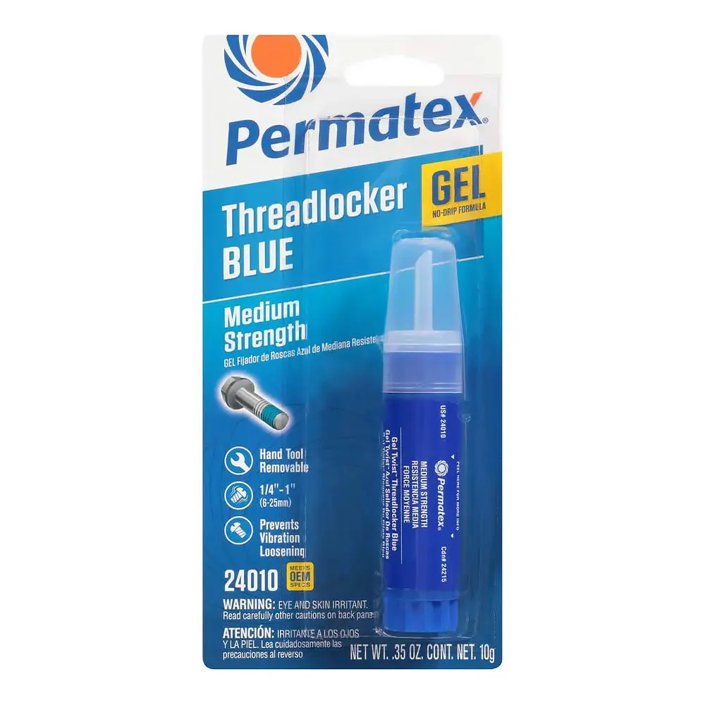 Permatex Medium Thread Locker Blue Gel Twist 10G Px24010 1