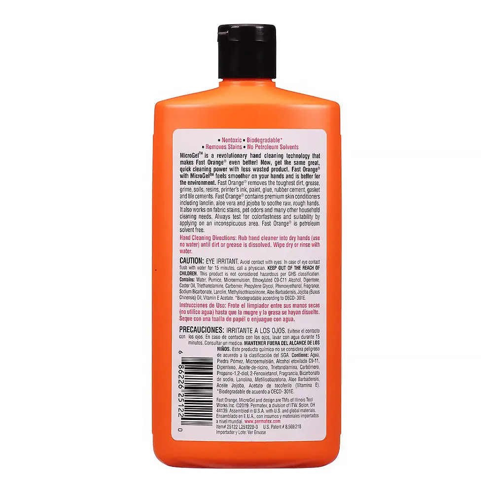 Permatex Fast Orange Hand Industrial Cleaner Workshop Garage 443Ml Automotive 2