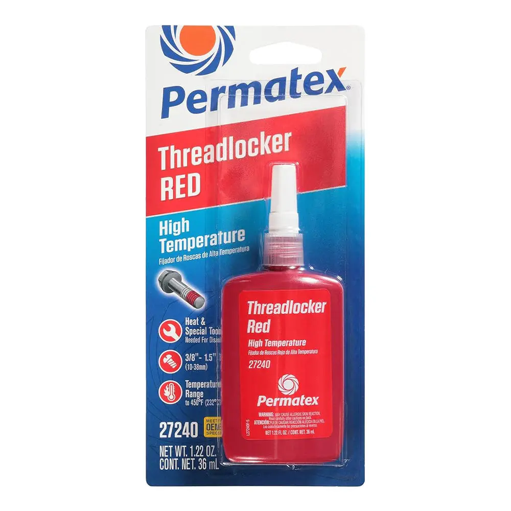Permatex High Temperature Thread Locker Red 36Ml Px27240 1