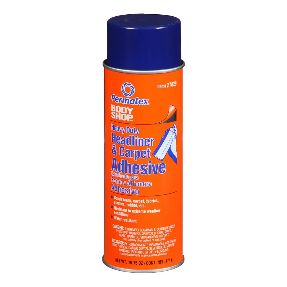 Permatex Heavy Duty Headliner Carpet Adhesive Glue Aerosol 474G Px27828 1
