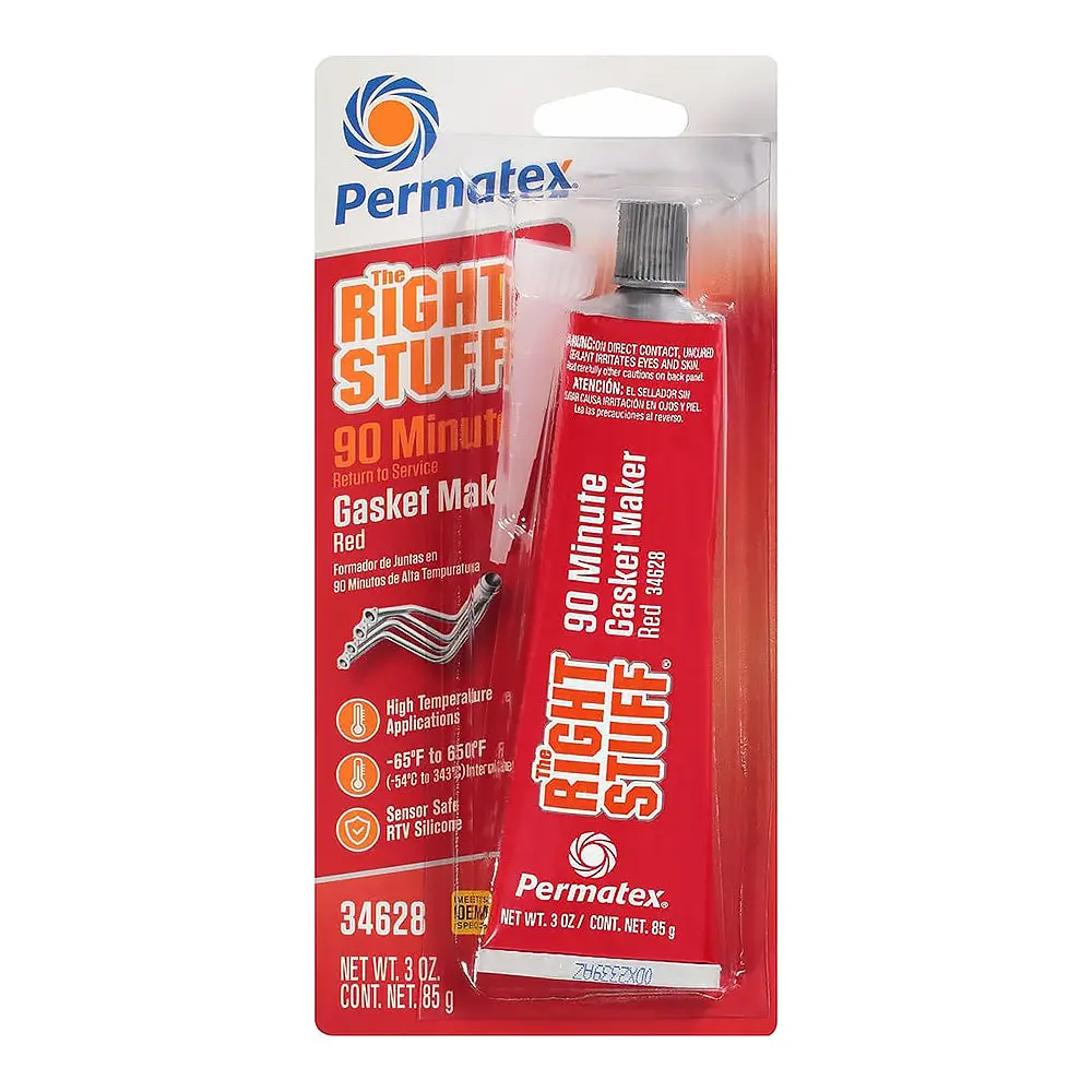 Permatex The Right Stuff Red 90 Minute Gasket Maker 85G Aerosol Px34628 1