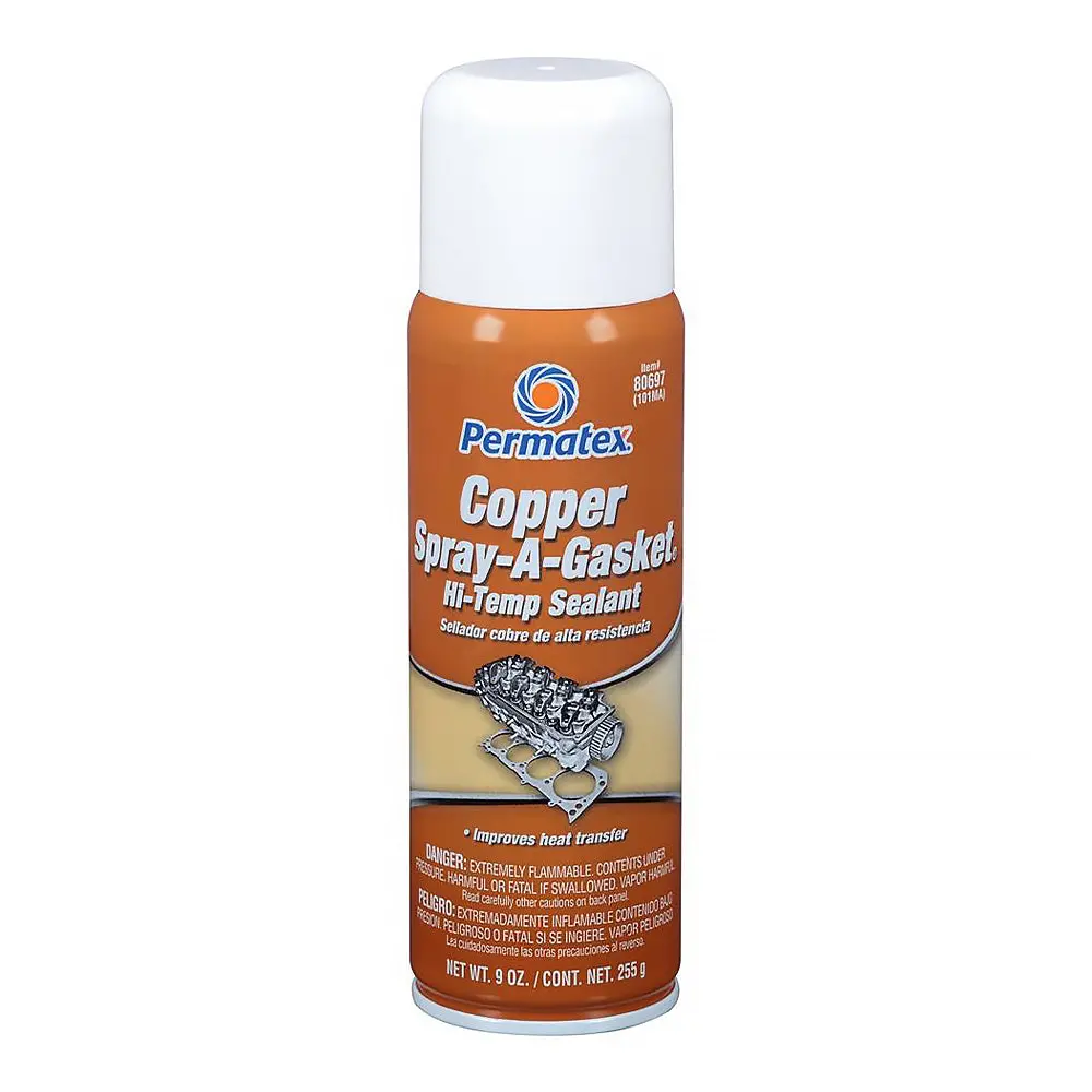 Permatex Copper Spray A Gasket High Temp Sealant 255G Aerosol Px80697 1