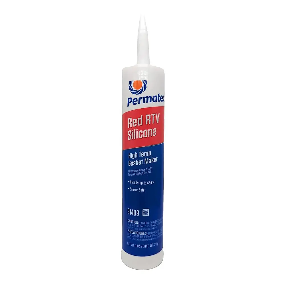 Peramtex High Temperature Red Rtv Silicone Gasket Maker 311G Px81409 1