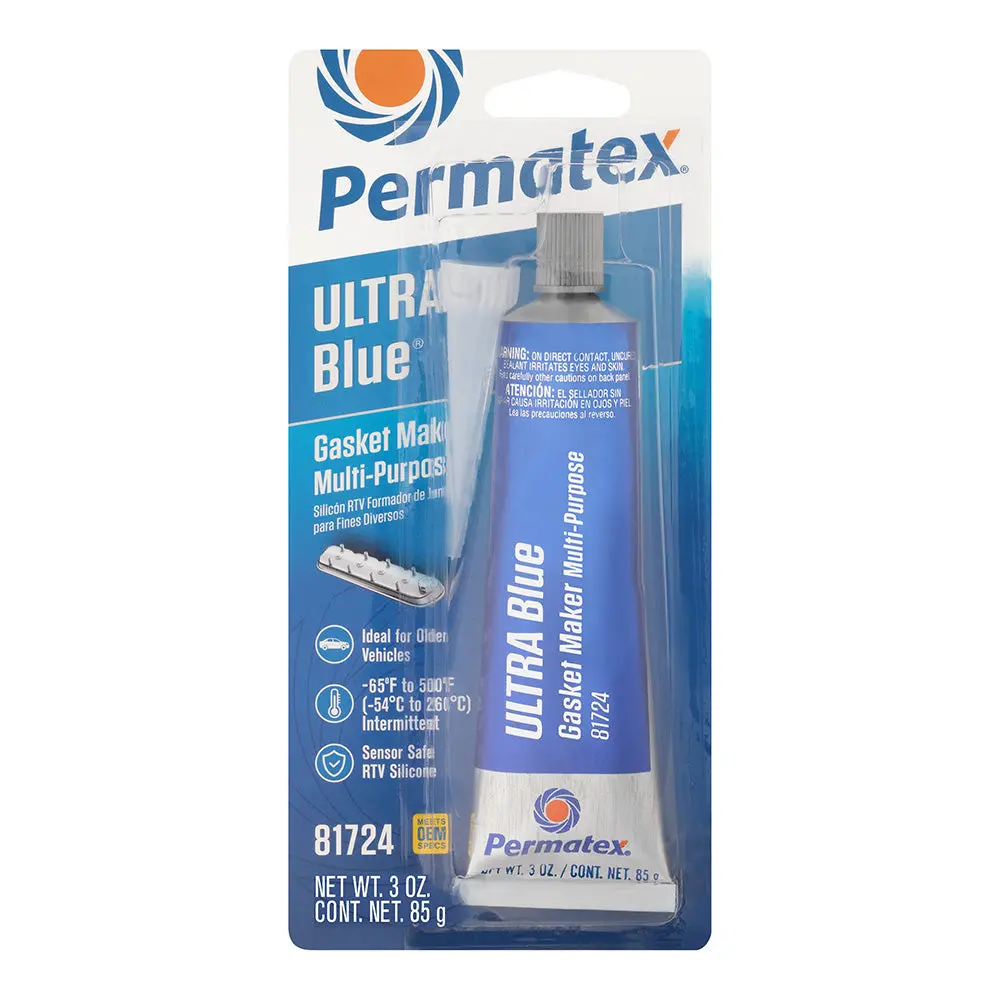 Permatex Ultra Blue General Multi Purpose Gasket Maker 95G Tube Px81724 1