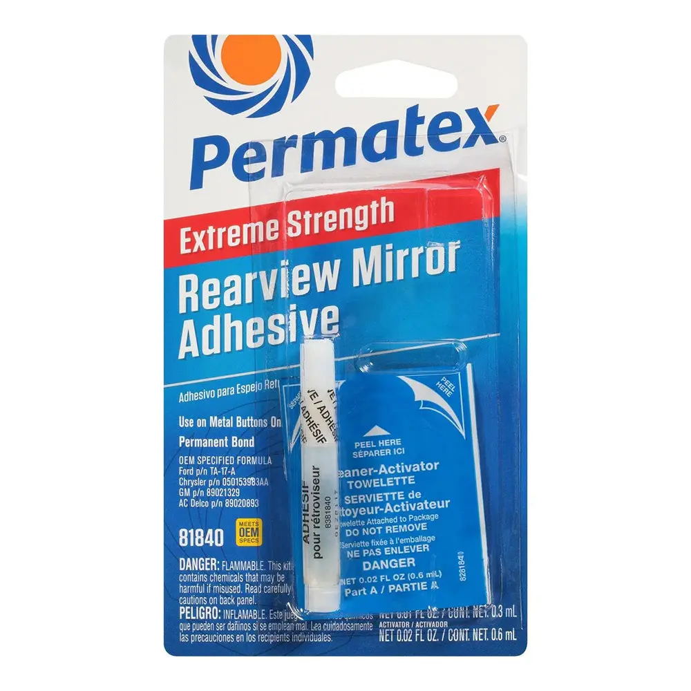 Permatex Extreme Strength Rearview Mirror Professional Adhesive Kit Px81840 1