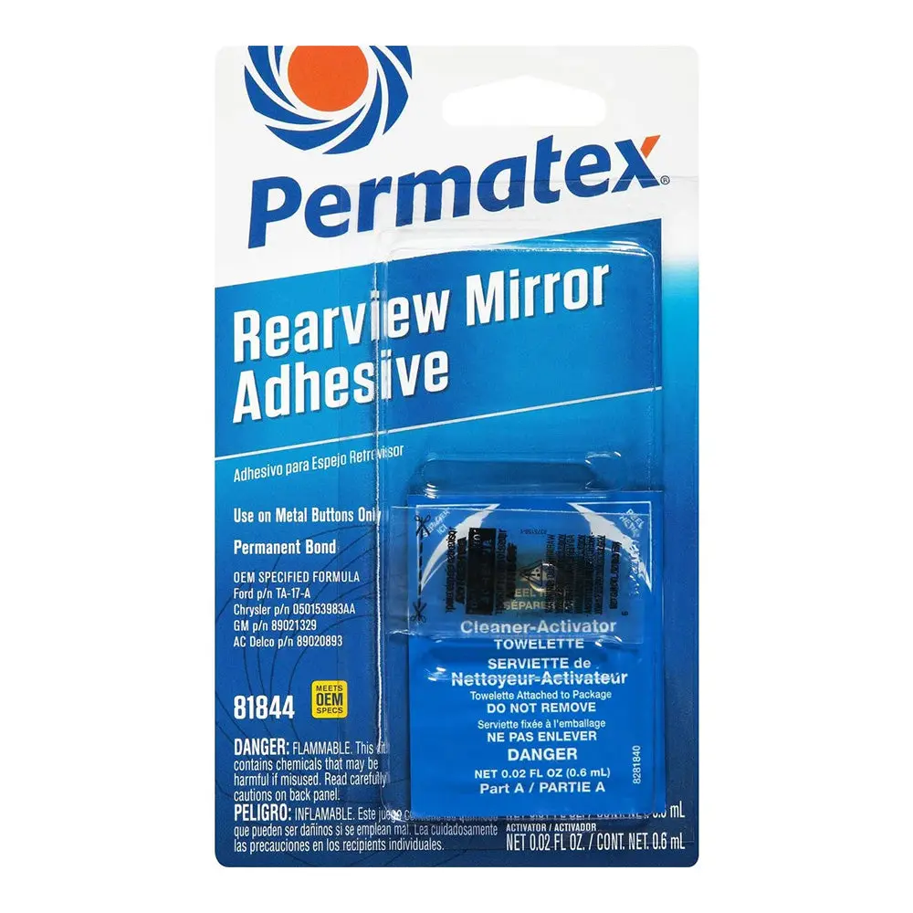 Permatex Professional Strength Rearview Mirror Adhesive Kit Px81844 1